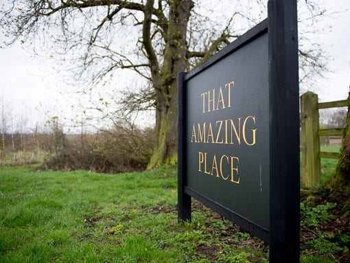 THAT AMAZING PLACE – SIGN