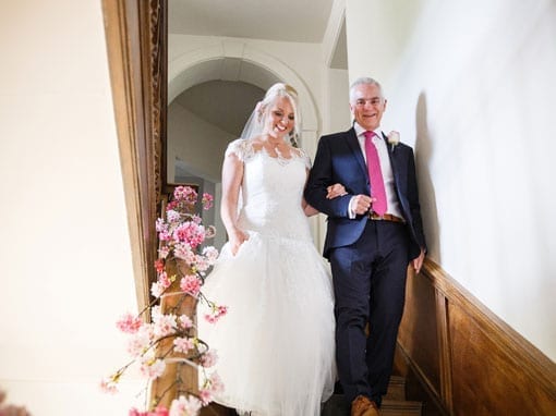 Lauren & Rob – Bride and Father