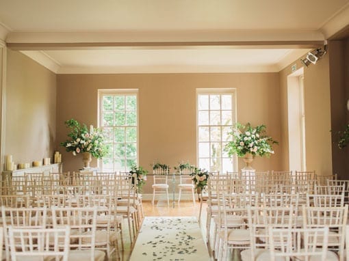 Civil Ceremonies Room Set Up