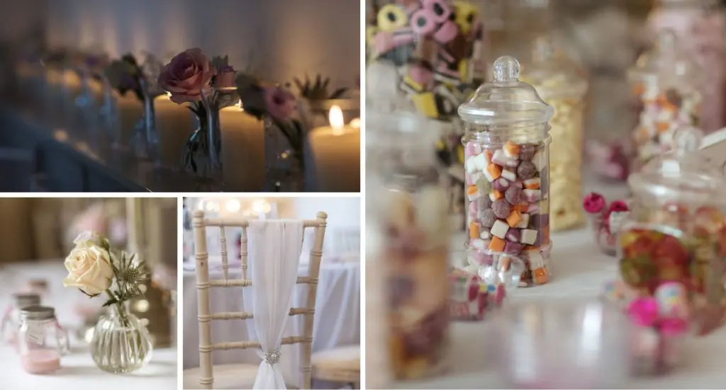 Adele and Doug's big day Lakeview Room at Reception Room dressed exclusive essex wedding venue theme