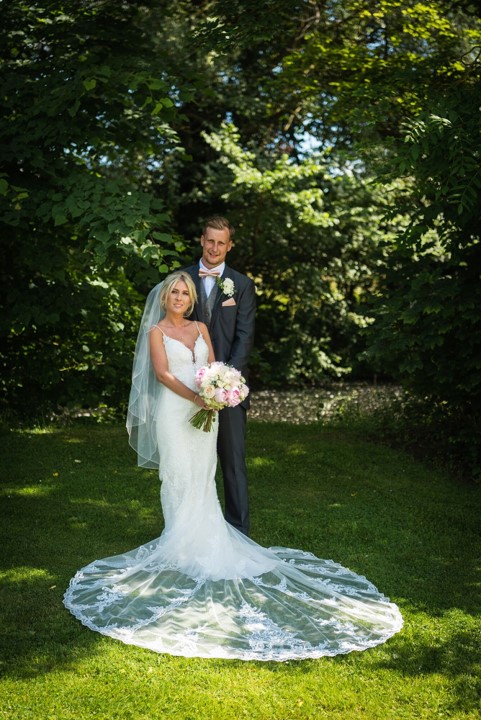 Rosa And Alex Wedding Stories at That Amazing Place Wedding Venue Harlow Wedding Dress Full