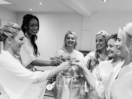 Girls with champagne Rea and girls with champagne at That Amazing Place, Essex