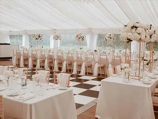 Marquee wedding at That Amazing Place exclusive use venue in Essex