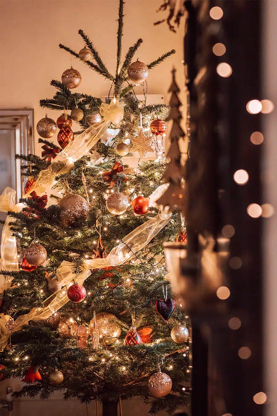 Christmas tree at That Amazing Place Essex Wedding Corporate Event Venue