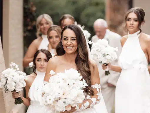 Excited Bride at That Amazing Place Essex Wedding Venue with Accommodation